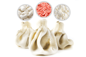 SAMPLE PACK Khinkali (24 Pieces) 8 Meat, 8 Cheese, 8 Mushroom
